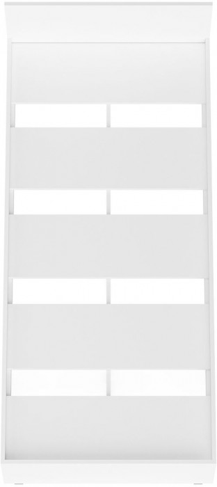 Мори Кровать 0900, цвет белый, ШхГхВ 93,5х203,5х70 см., сп.м. 900х2000 мм., без матраса, основание есть