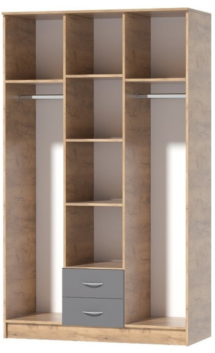 Кэт-7 Шкаф 3-створчатый (Венге / Белфорт)