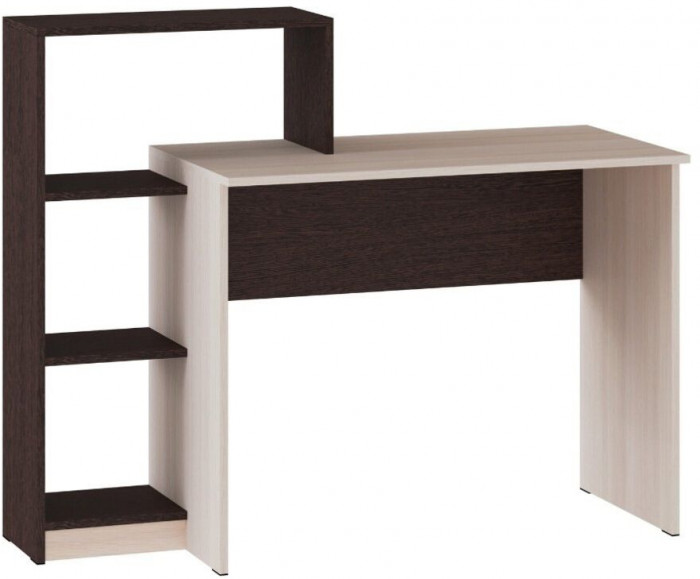 Компьютерный стол Квартет-2 венге/дуб молочный