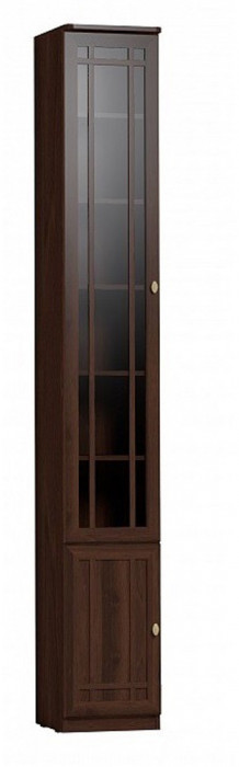 Шкаф книжный Шерлоск 311 левый, орех