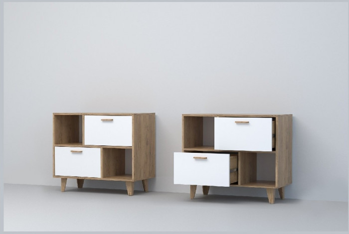 Эго Тумба Т-1 НГ (Камень Темный/Дуб Крафт Золотой)