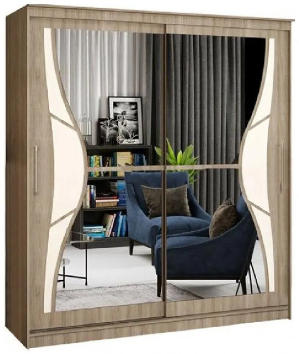 Шкаф-купе Элегант 1 1700 (Дуб Сонома)