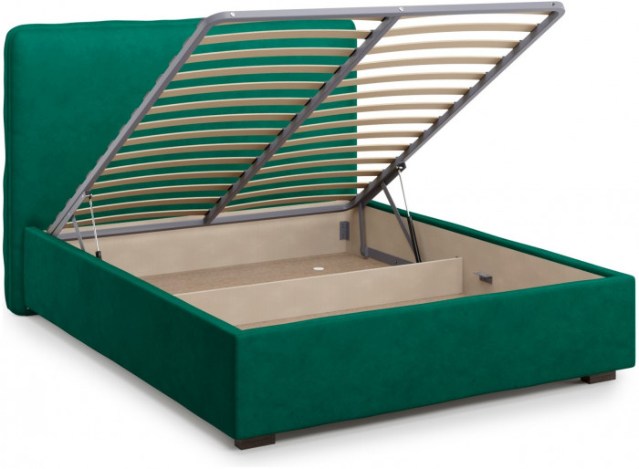 Кровать Brachano 160 с подъемным механизмом, Velutto 33