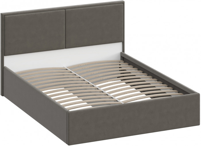 Кровать 140 с подъемным механизмом КРП-430-М-14, Микровелюр-55