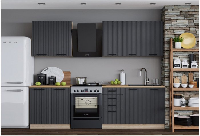 Кухня Вельвет 2000 (Капучино софтач, Белый)