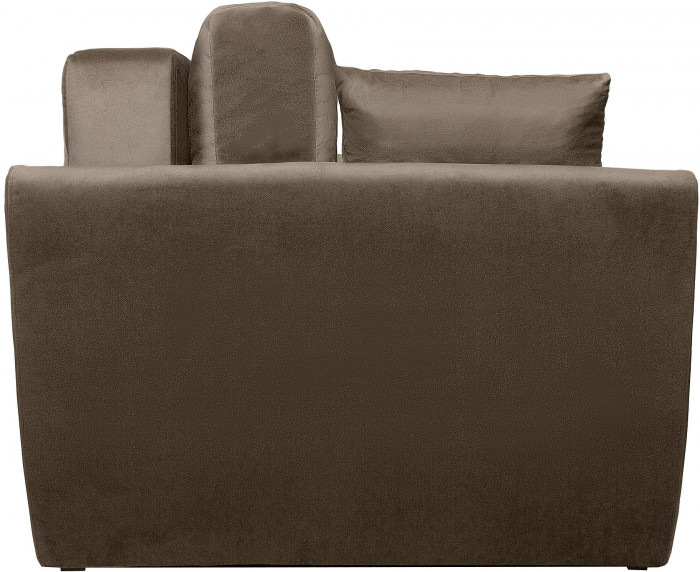 Диван-кровать Амстердам Люкс, 160х195, еврокнижка, независимый пружинный блок, велюр, коричневый