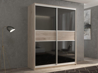 Шкаф-купе Кааппи 12 Кастелло Серый 140х60х230 см