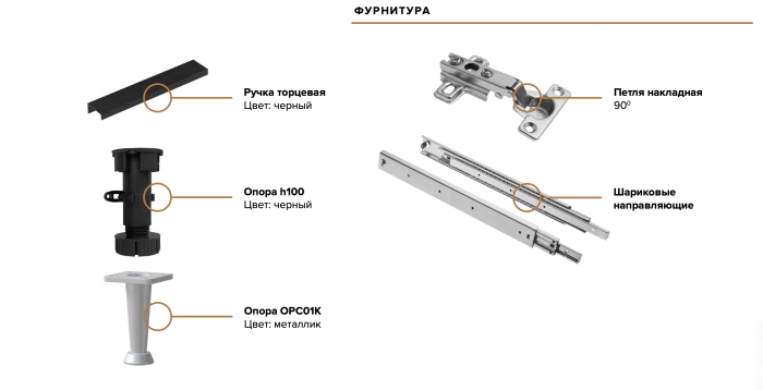Кухня Виктория 2,0м Пластер блэк/графит