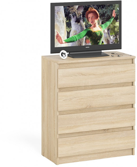 Мори Комод МК800.4, дуб сонома