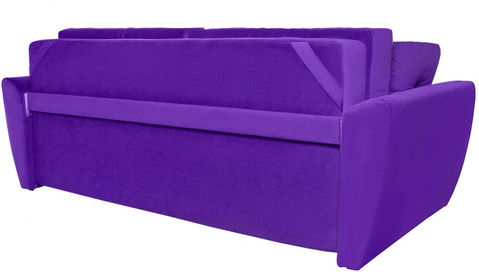 Диван-кровать Амстердам Люкс, 150х195, еврокнижка, независимый пружинный блок, велюр, фиолетовый