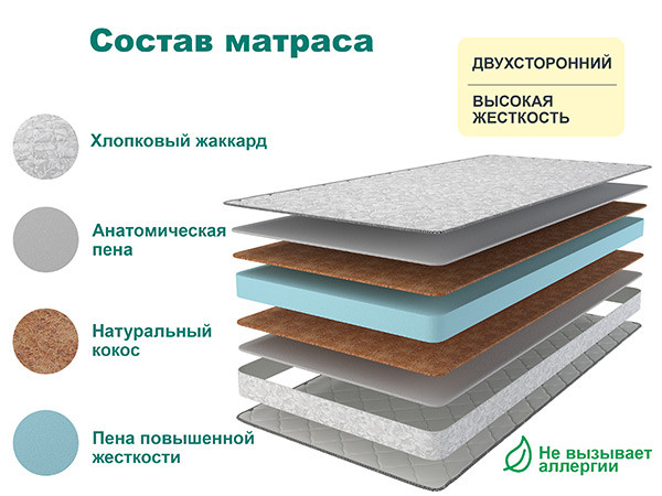 Матрас Слип Хард 140х190