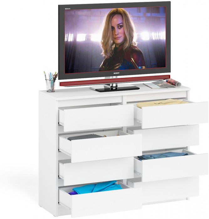 Мори Комод МК1200.8, белый