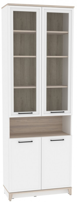 Шкаф книжный Аурелио 7, белый
