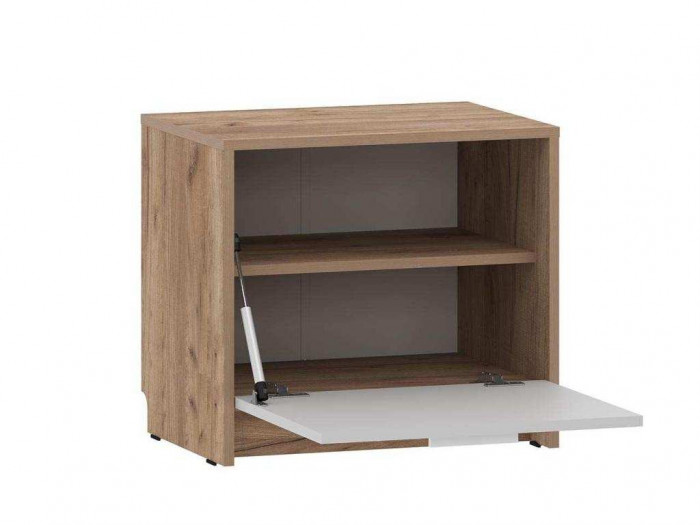 Прихожая Нортон 1 Дуб крафт табачный/белый/серый камень