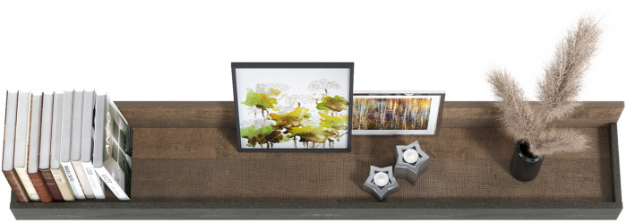 Трувор 15.60 Полка, дуб гранж песочный/интра