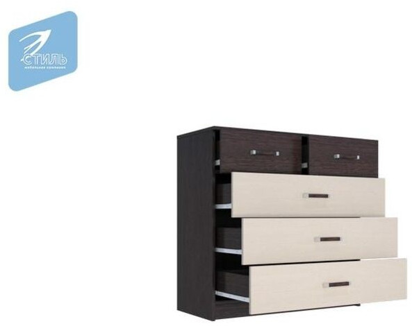 Вега К-04 Комод 5/2 ящиков