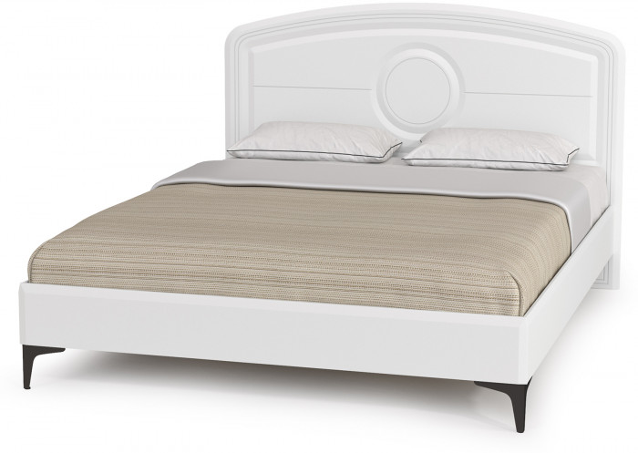 Валенсия Спальня № 03, ЛДСП белый шагрень/МДФ белый шагрень