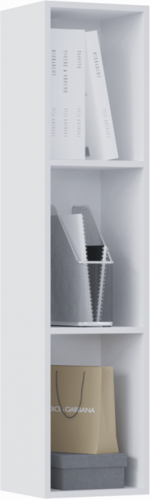 Оливия Шкаф навесной (Графит, Графит Софт)