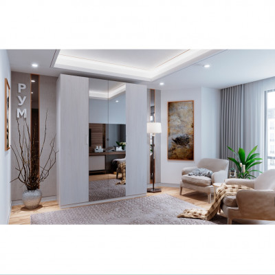 Гардеробная Рум. Комплект 4.2, ясень анкор светлый