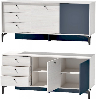 Лион Тумба Т-2 - Ясень Анкор Св.\Графит