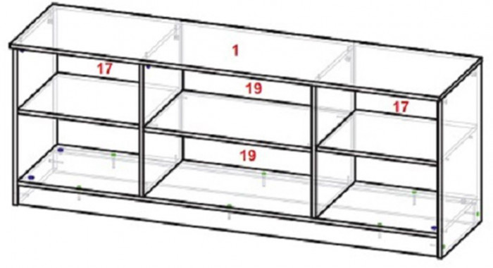 Бэль Тумба ТВА малая Слоновая кость