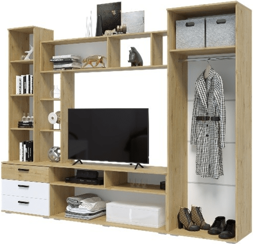 Гостиная Крокус, Вотан/Белый матовый