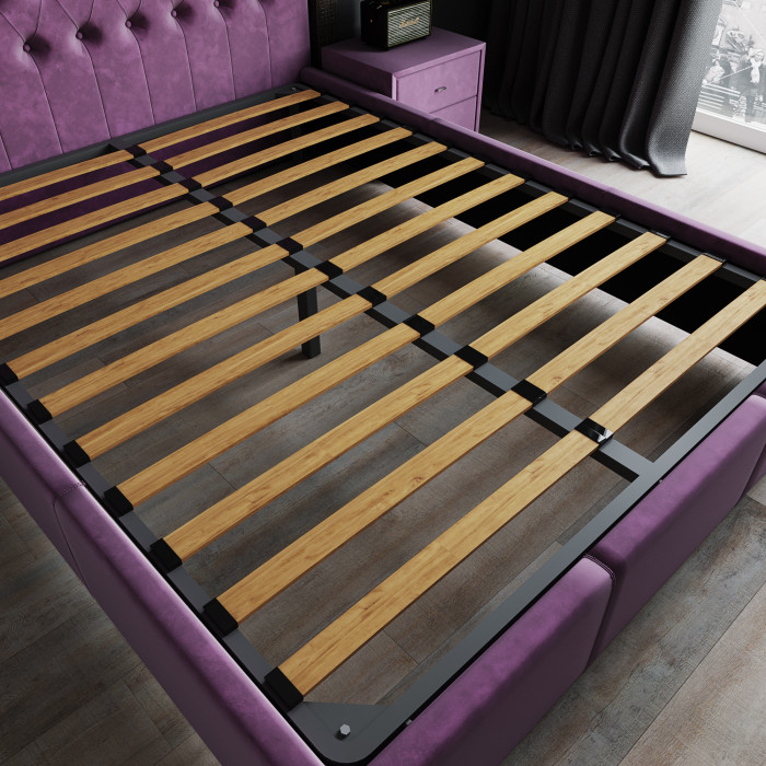 Октавия Кровать интерьерная 120 атлантида ромб, ортопед