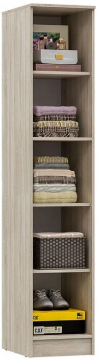 Модульная спальня Мартина, композиция 1 (Белый глянец, Дуб Сонома)