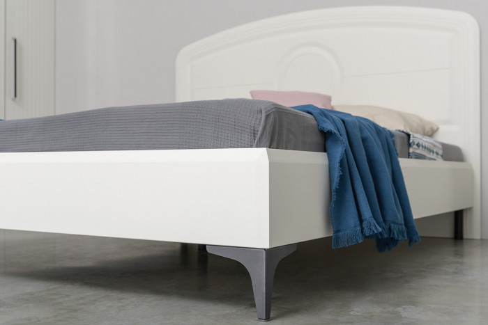 Валенсия Спальня № 39, ЛДСП белый шагрень/МДФ белый шагрень