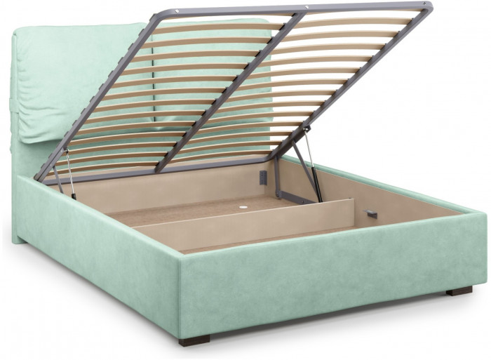 Кровать Trazimeno 160 с подъемным механизмом, Velutto 14