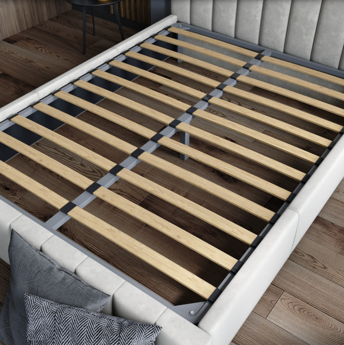 Нега Кровать интерьерная 120 мятный, ортопед