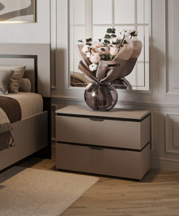 Тумба прикроватная 2 ящика 