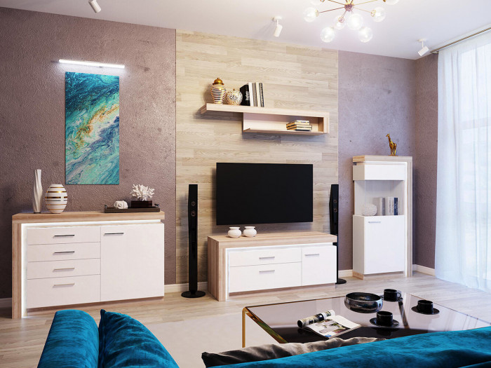 Полка навесная Люмен 04