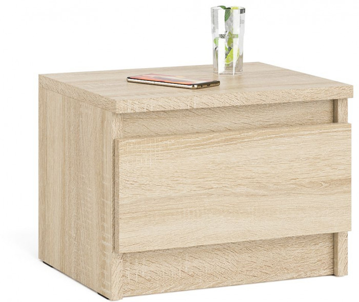 Мори Тумба прикроватная ТПМ400.1, цвет дуб сонома, ШхГхВ 40,4х34,6х30 см.