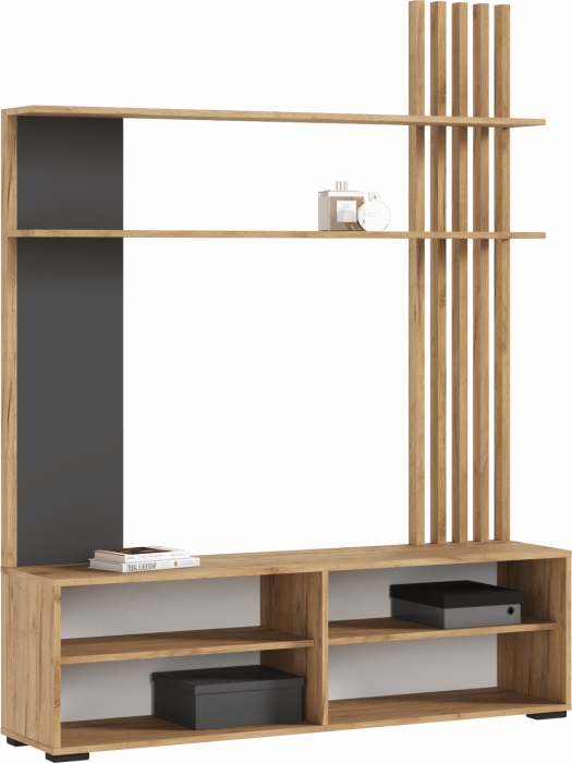 Роджина Гостиная (Крафт белый, Графит)