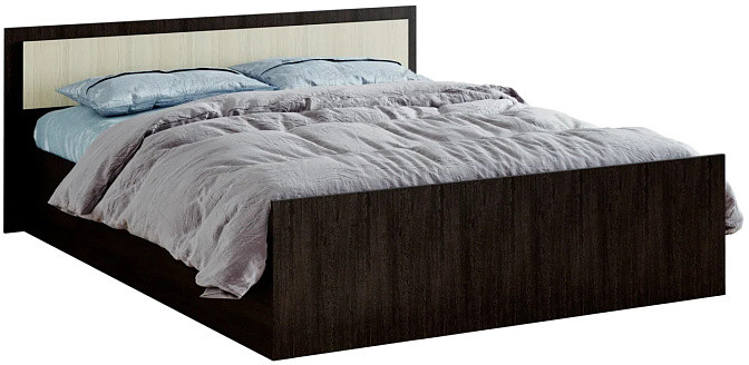 Кровать с реечным настилом Фиеста ЛИТ 140х200, венге