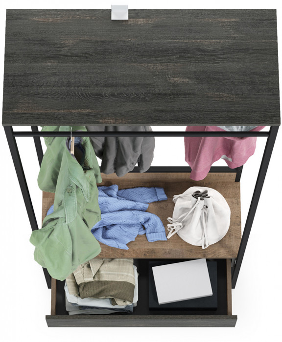 Трувор 15.120 Прихожая, дуб гранж песочный/интра