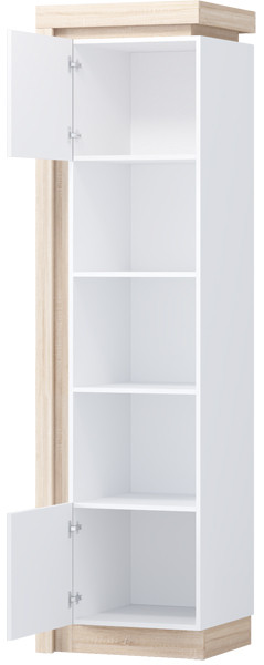 Астра Модульная Спальня, композиция 2, Белый глянец/Сонома