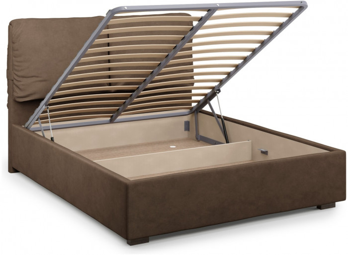 Кровать Trazimeno 160 с подъемным механизмом, Velutto 23