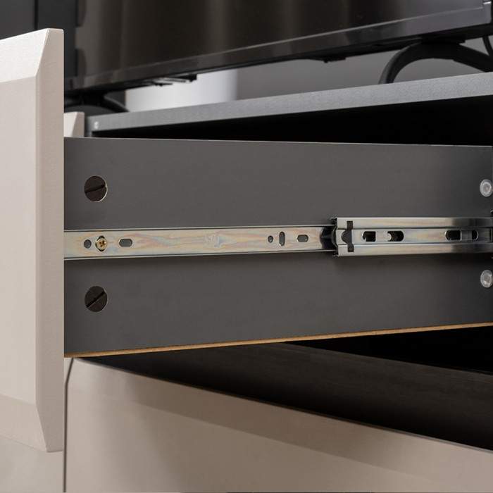 Сидней Комплектация № 100, корпус: антрацит/фасады: МДФ веллюто капучино