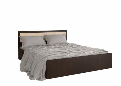 Фиеста Кровать 140, венге (Венге / дуб беленый)
