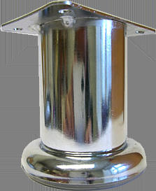 Диван офисный нераскладной Честер 2-х местный, отстрочка каретка, экокожа коричневый