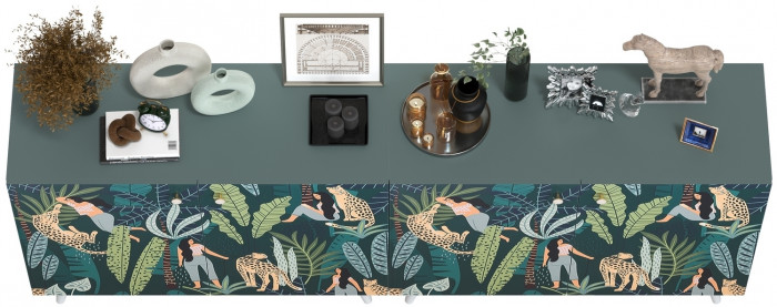 Либера Комод-тумба 16.230.01 + Либера Комод-тумба 16.230.01, пасифай/белый