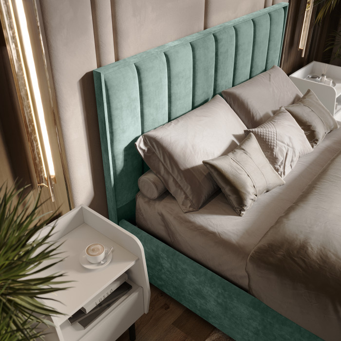 Кровать с подъемным механизмом Мирабель КР-11 (1,4м), Эвкалипт