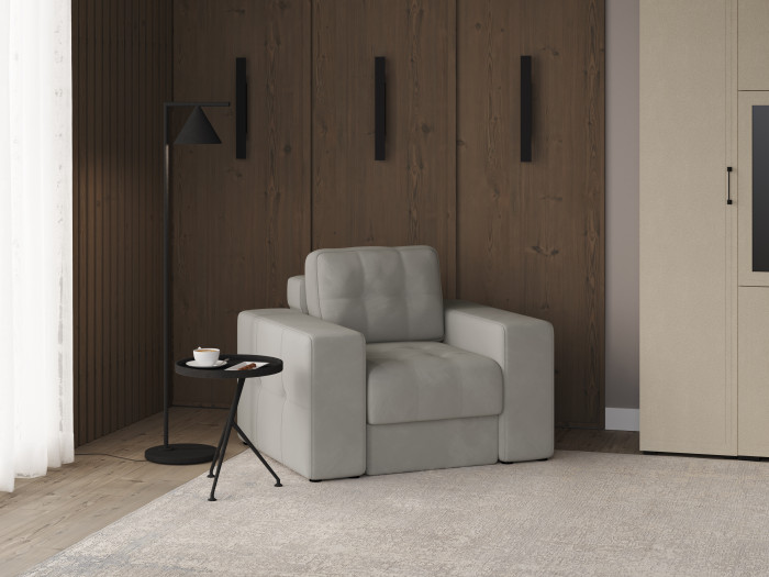 Кресло Верден, Светло-серый