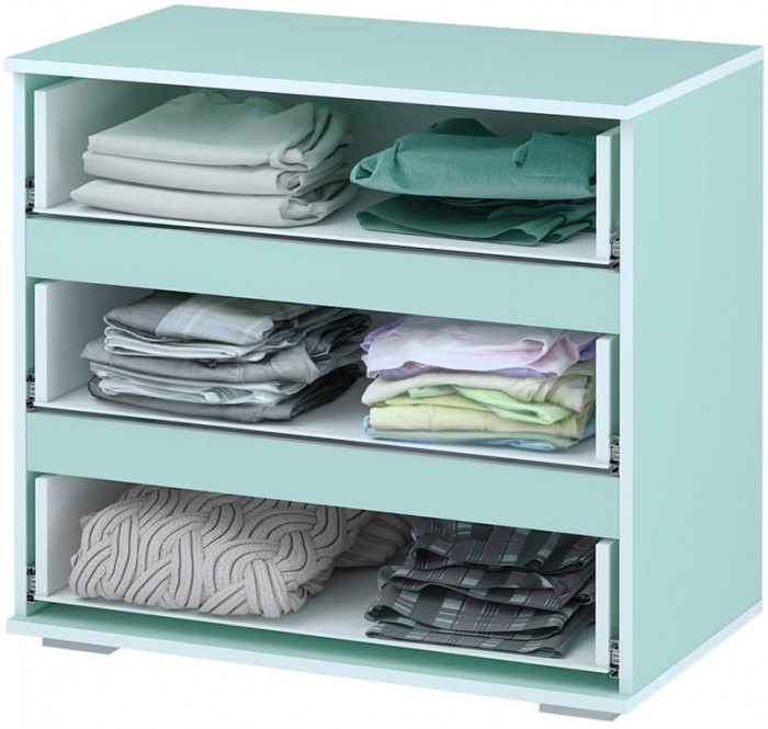 Детская "Тифани КМ-07" (802х718х460) кенди/белый