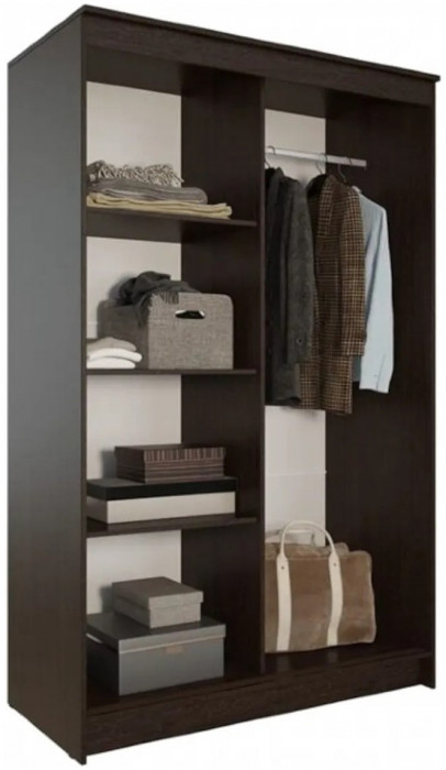 Элегант Шкаф-купе 6, Венге/лоредо