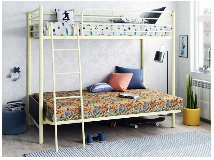 Двухъярусная кровать Мадлен-2 90/120х190