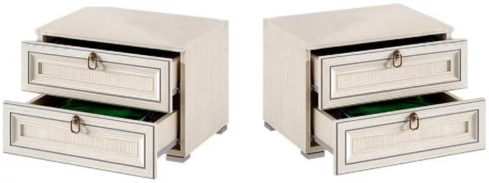 Престиж 2 Тумбы прикроватные Сандал светлый