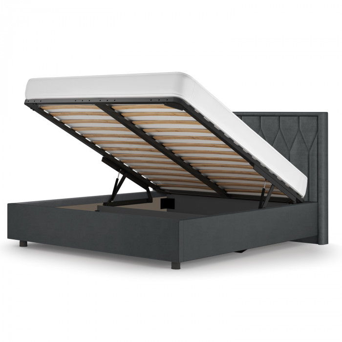 Кровать-10М с подъёмным основанием 1800 графит